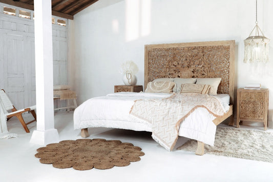 Monika Bed With Headboard