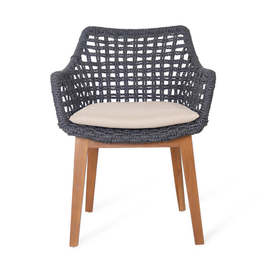 Bali Furniture – Paros Armchair With White Cushion – The Paros Armchair With White Cushion in