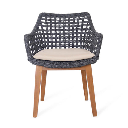 Bali Furniture – Paros Armchair With White Cushion – The Paros Armchair With White Cushion in