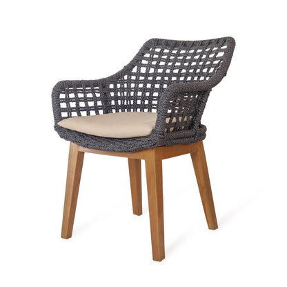 Bali Furniture – Paros Armchair With White Cushion