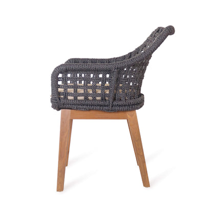 Bali Furniture – Paros Armchair With White Cushion