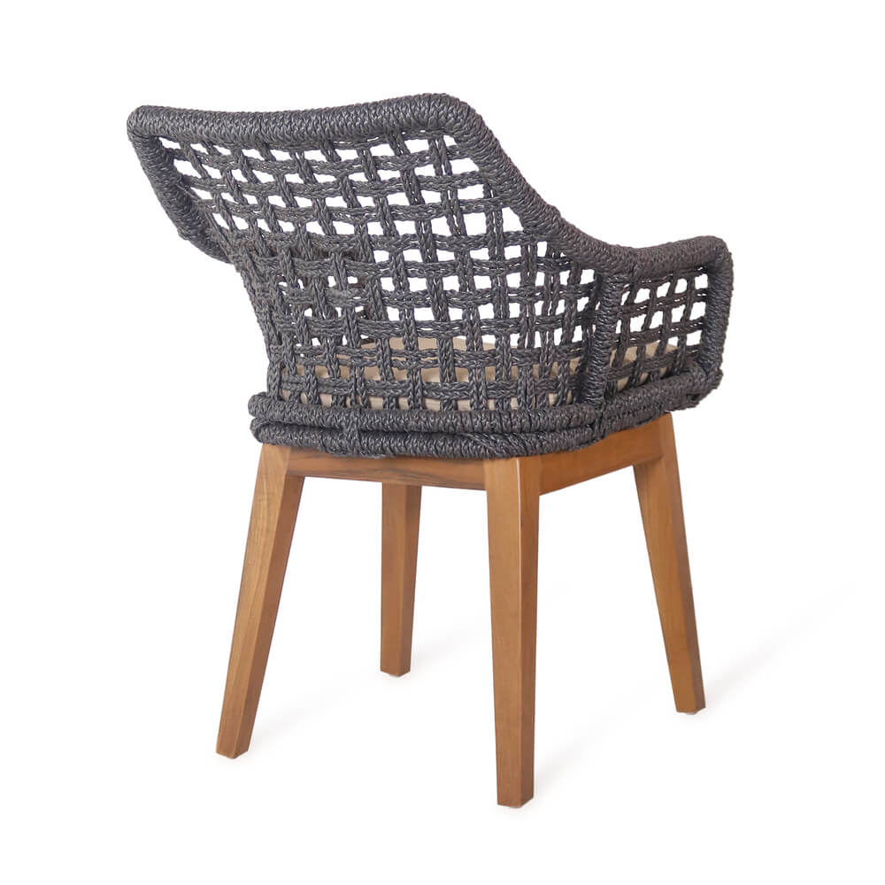 Bali Furniture – Paros Armchair With White Cushion