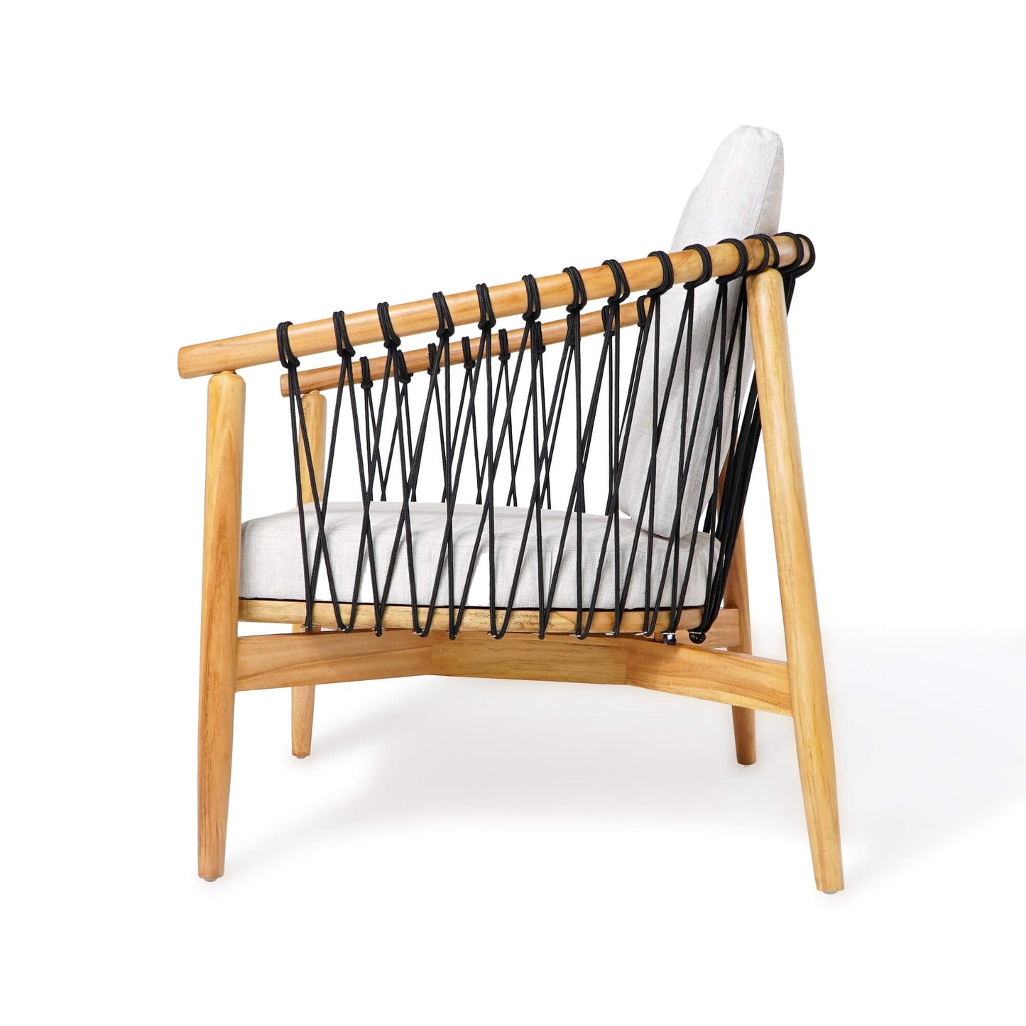 Bali Furniture – Haribo Lounge Chair With White Cushion Set