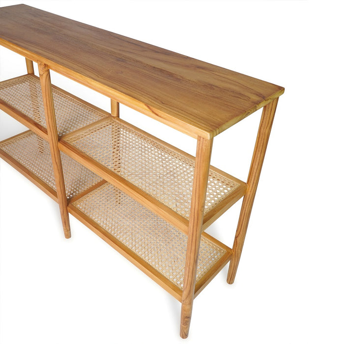 Kolding rack in natural materials – handmade boho furniture from Bali