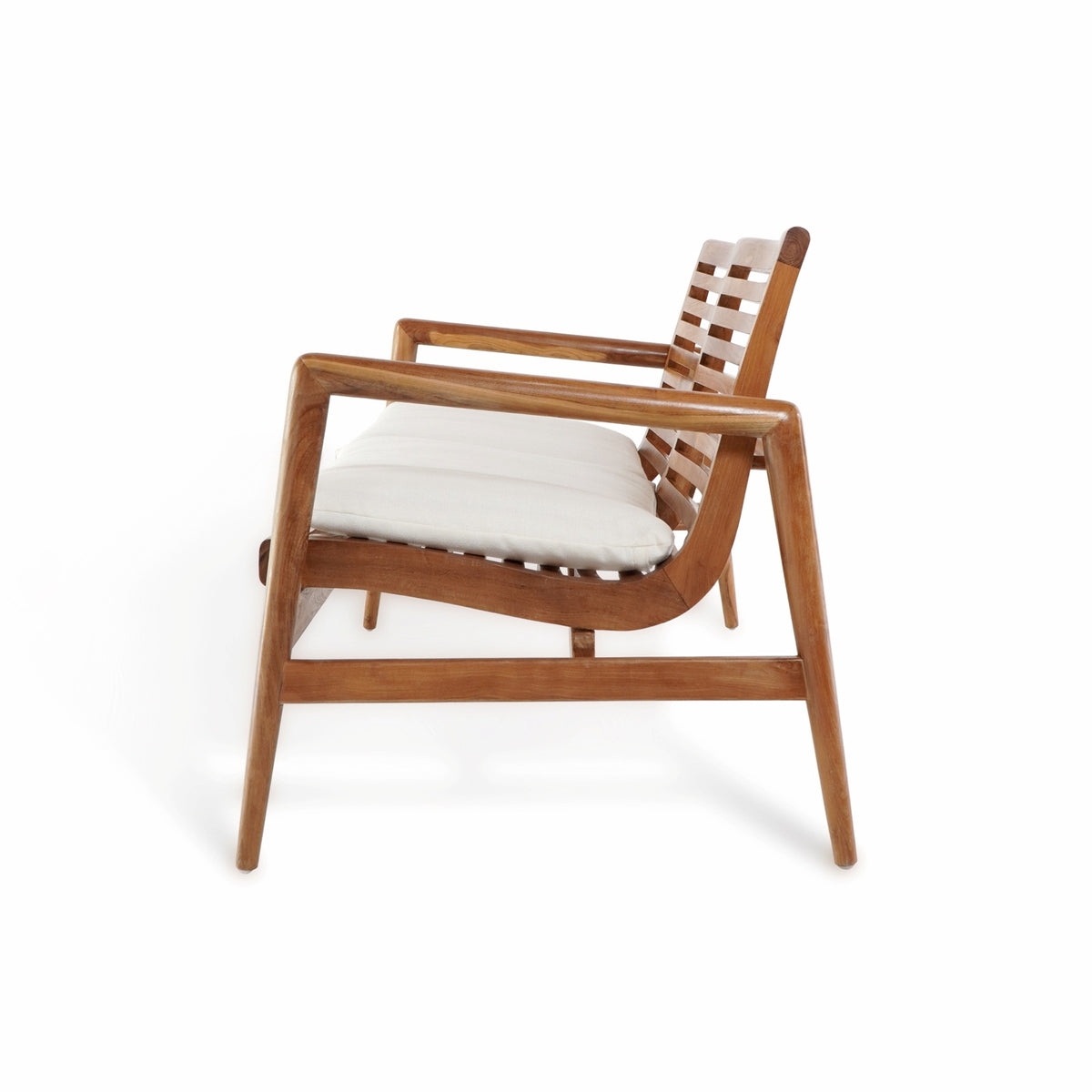 Dover Rounded Arm living set in natural materials – boho furniture by BaliSouk