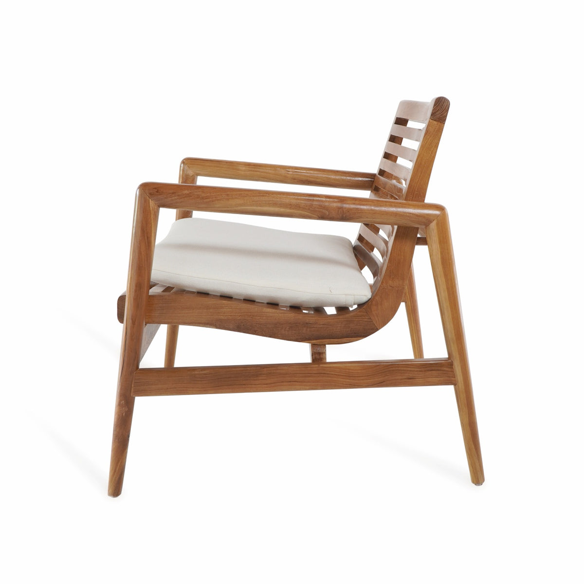 Dover Rounded Arm living set in natural materials – boho furniture by BaliSouk