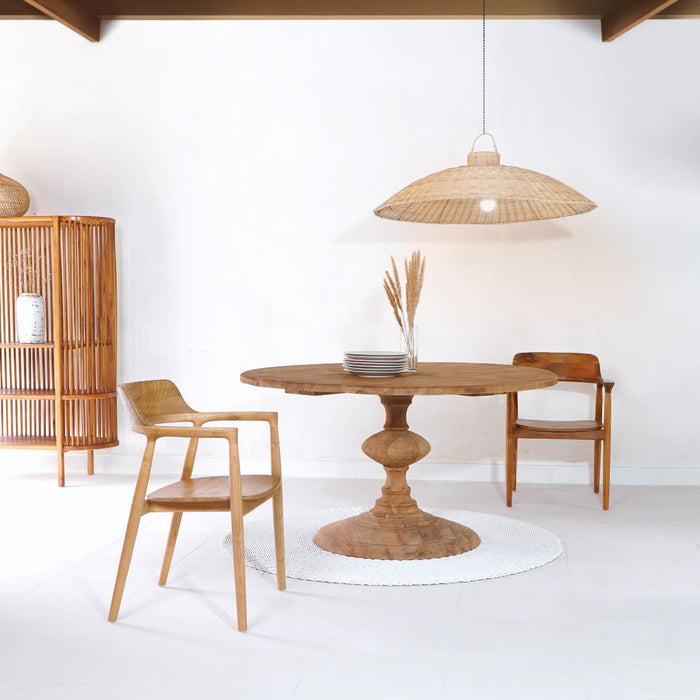 Bali Furniture – Berastagi Round Table – The Berastagi Round Table introduces an 