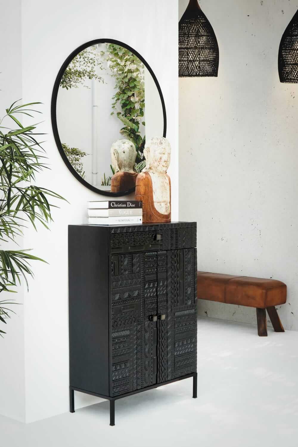 Samarinda Cabinet Black Matt