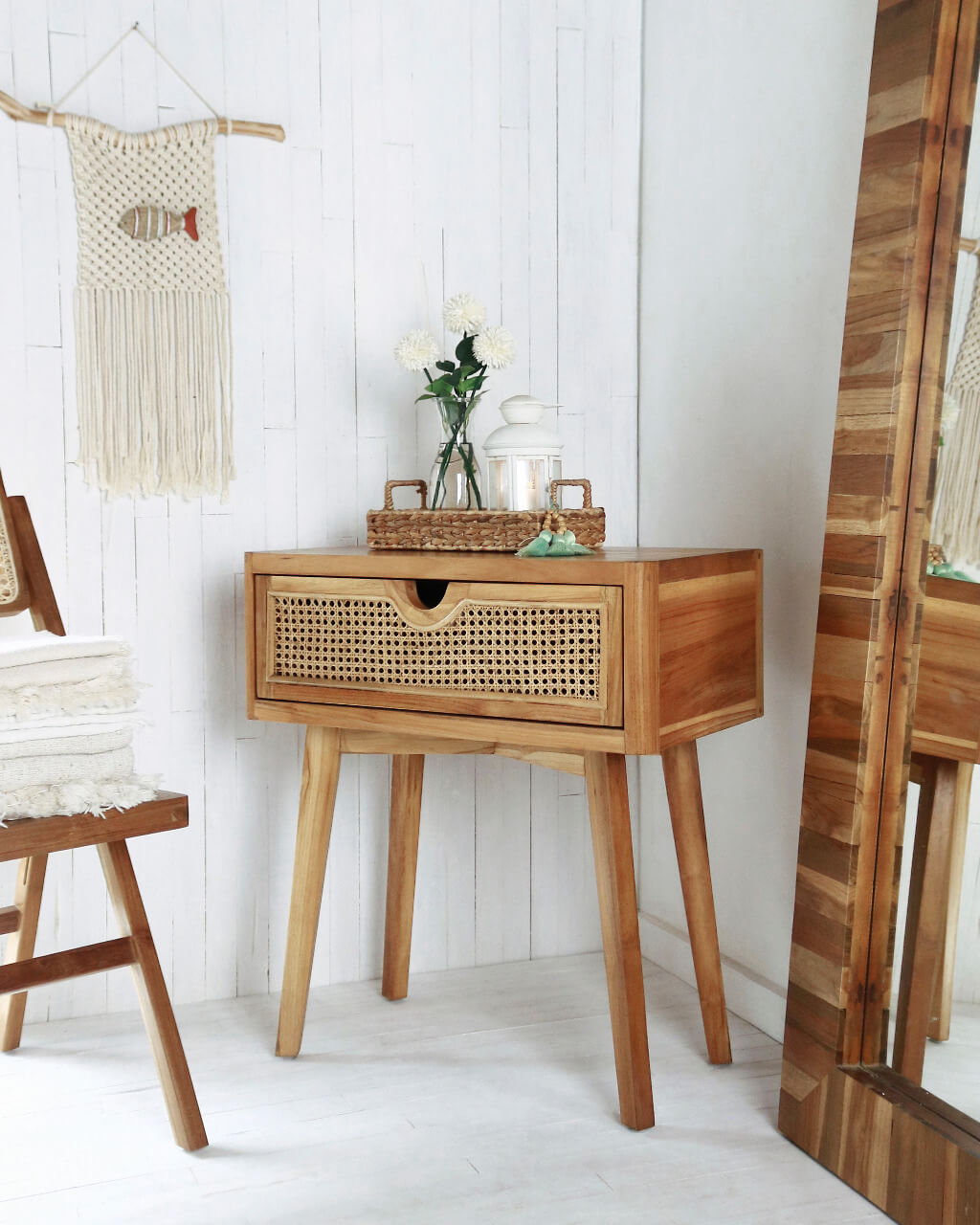 Hawana Side Table With One Drawer