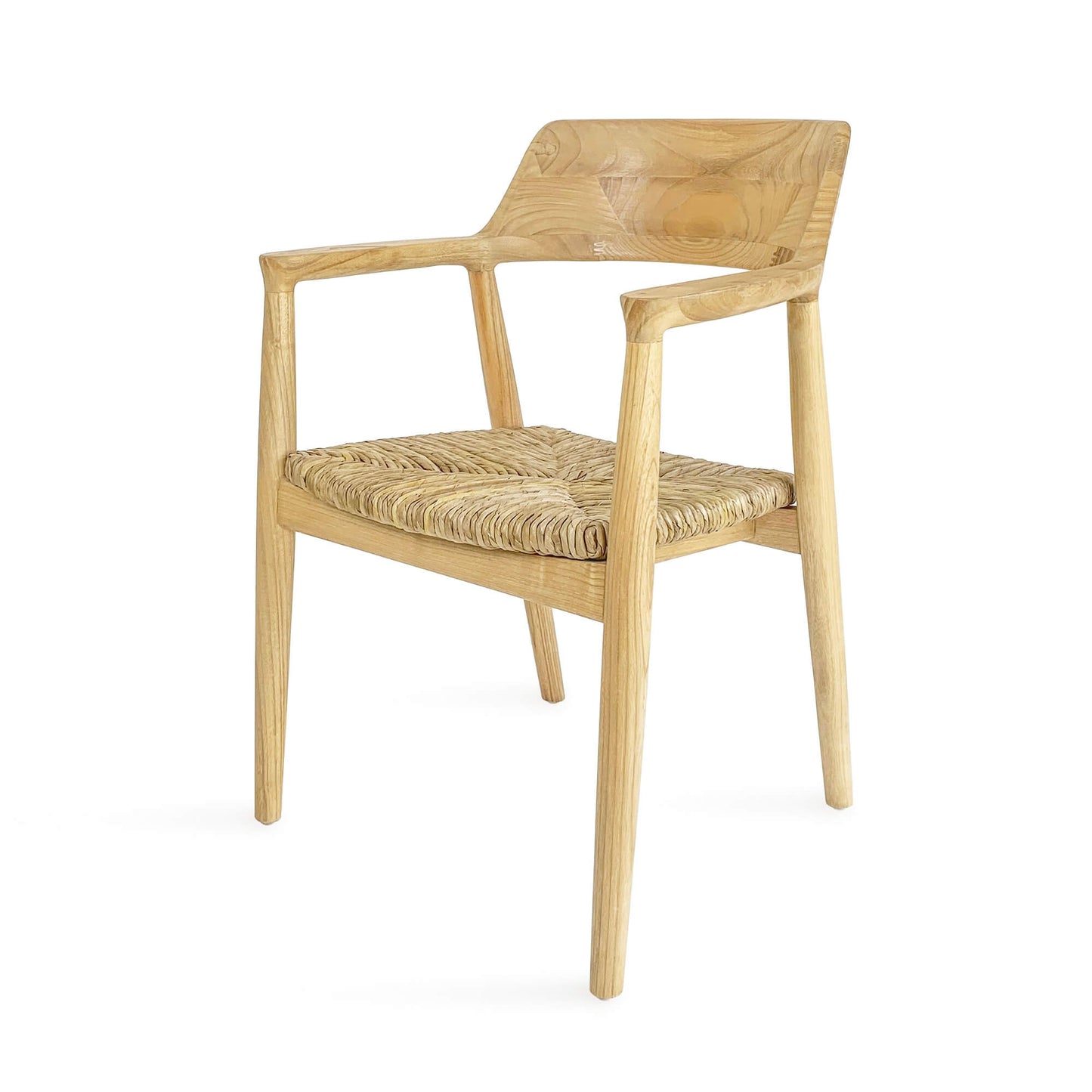 Bali Furniture – Kennedy Armchair With Rush Seat