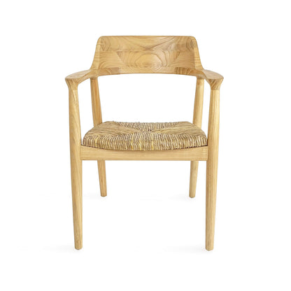 Kennedy Armchair With Rush Seat