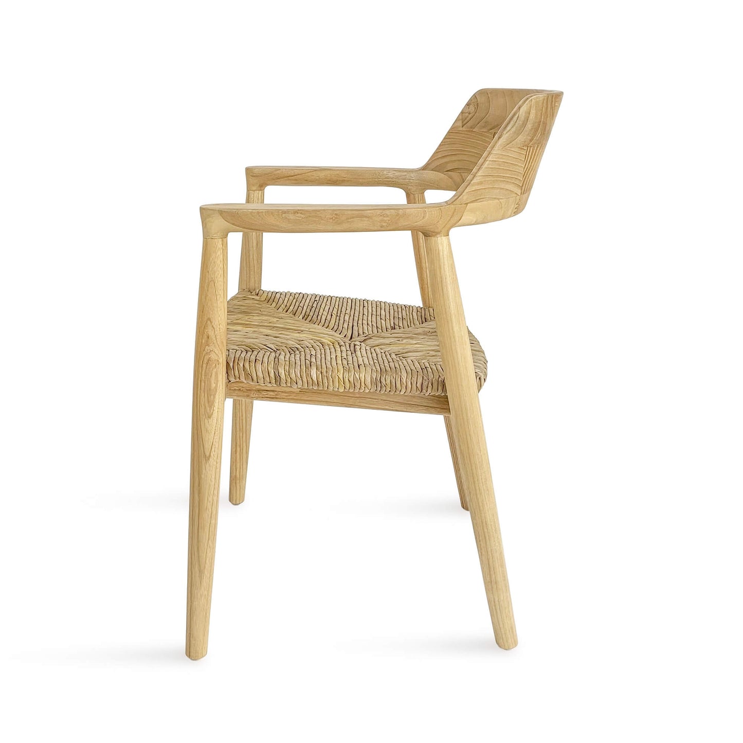 Bali Furniture – Kennedy Armchair With Rush Seat