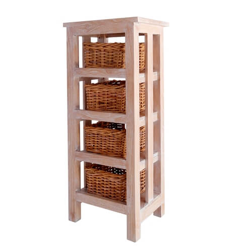 Blora Cabinet With 4 Baskets 