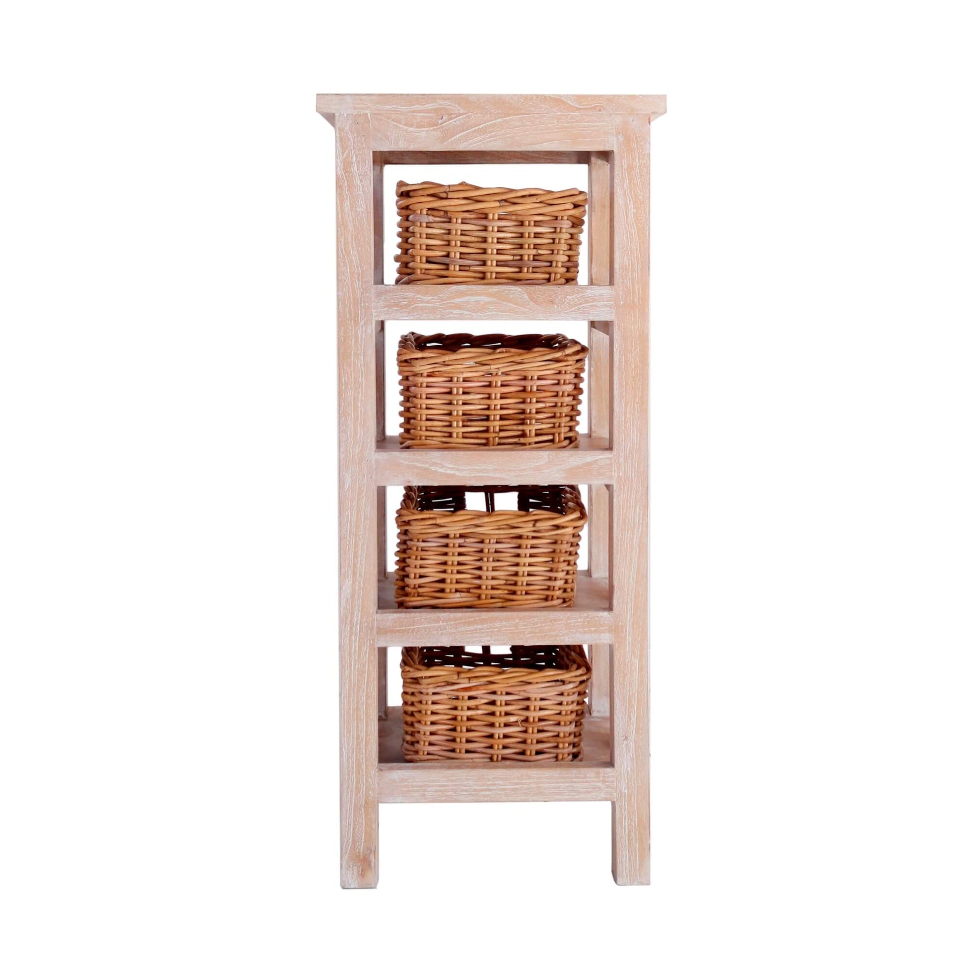 Blora Cabinet With 4 Baskets 