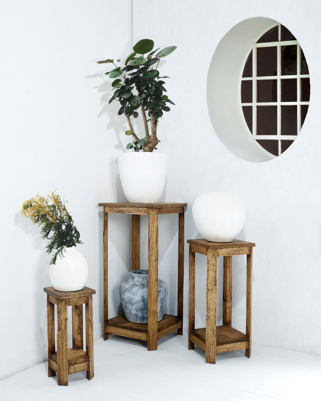 Jardim Flower Stand Set Of 3