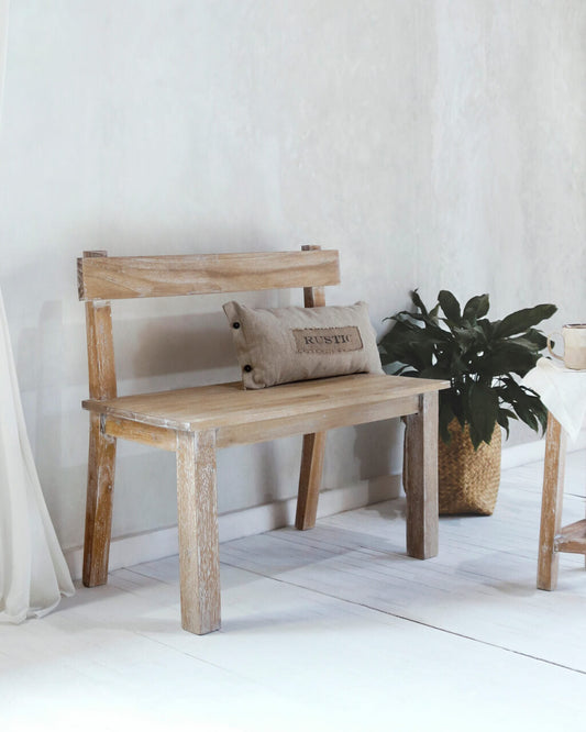 Yohana Bench 2 Seater Without Cushion