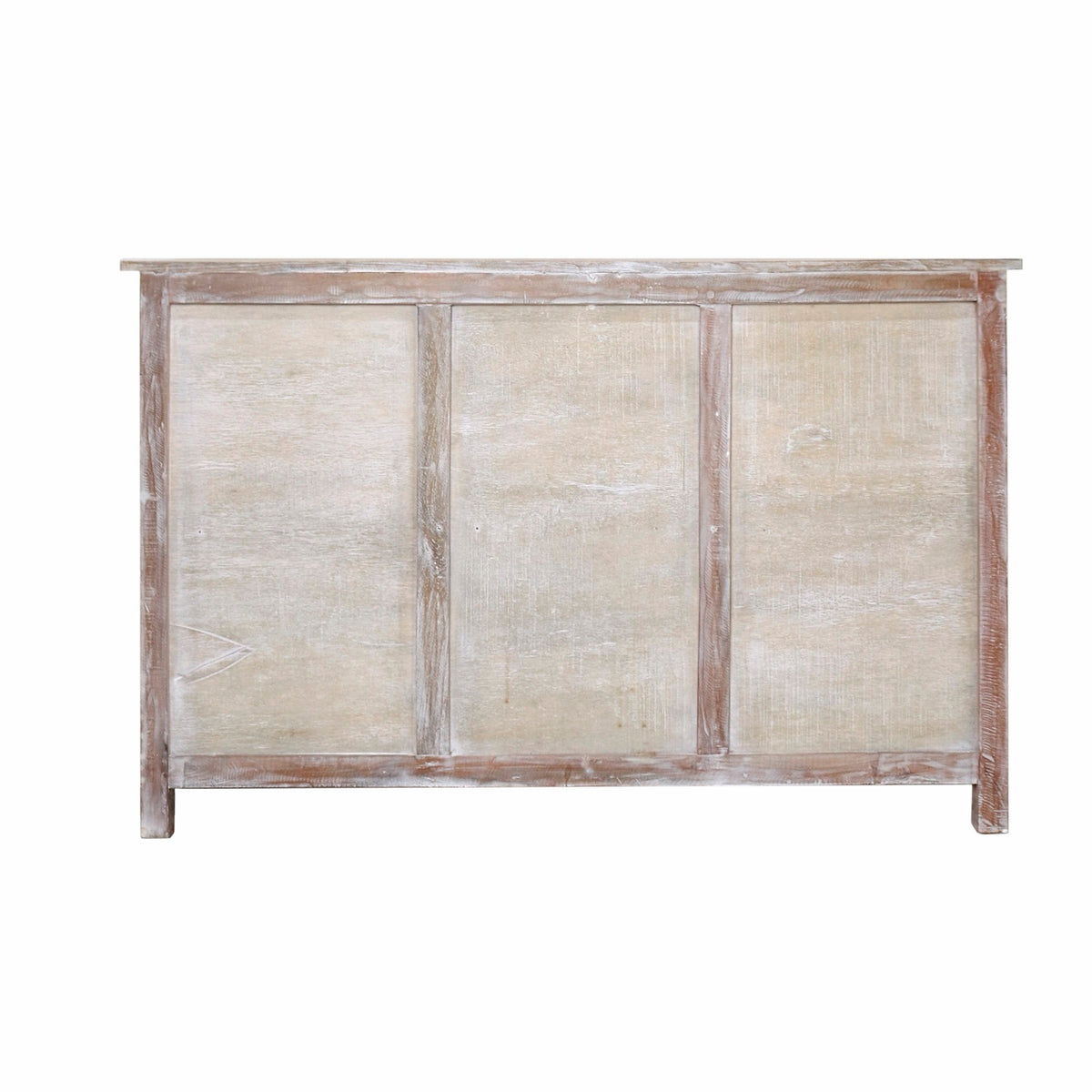 Solid wood buffet Sentani – boho furniture, handwoven and handmade in Bali