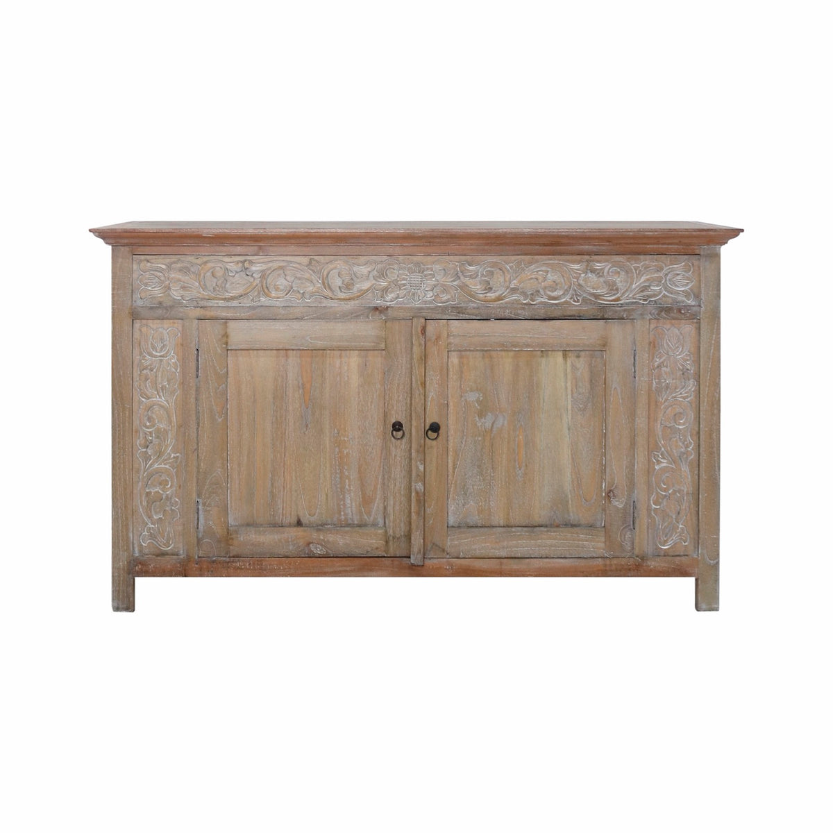 Solid wood buffet – Sentani, natural natural materials in boho style