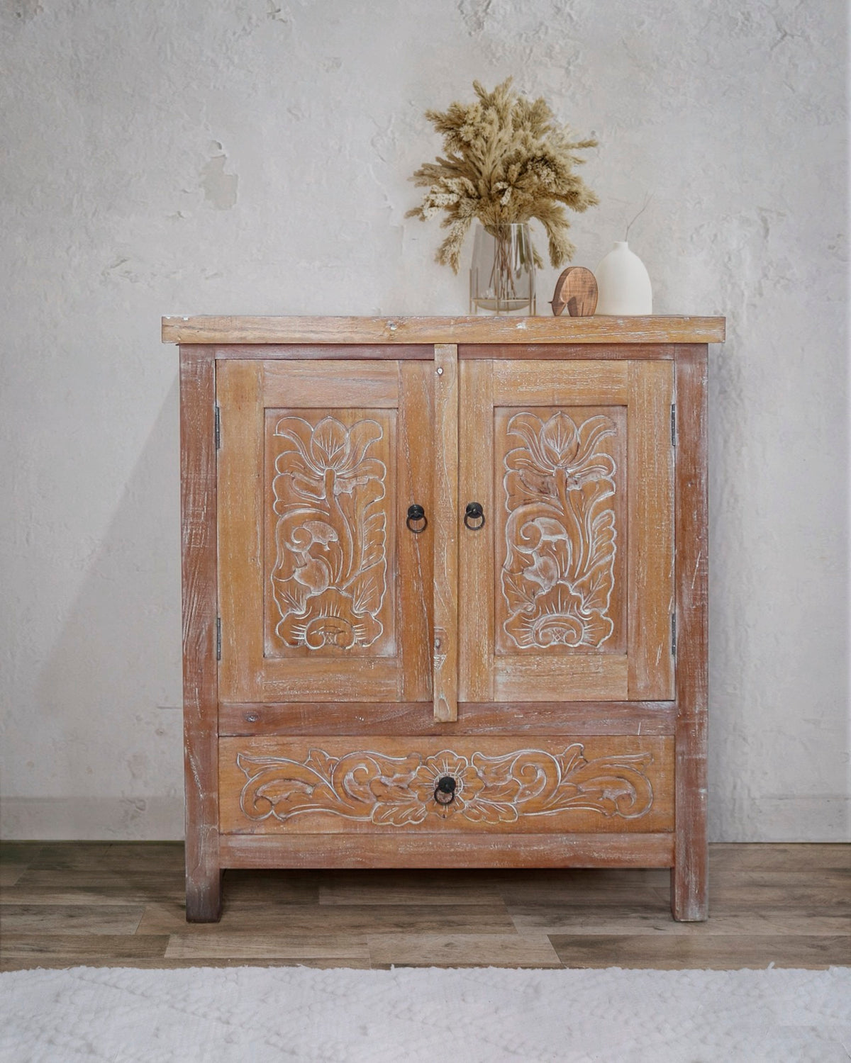 The Sentani buffet – natural materials, boho furniture handmade in Bali