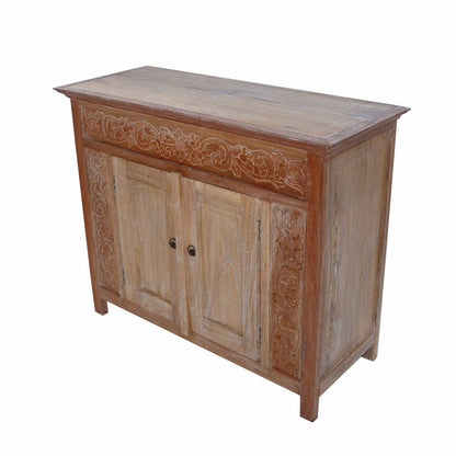 Solid wood buffet – Sentani, natural natural materials in boho style