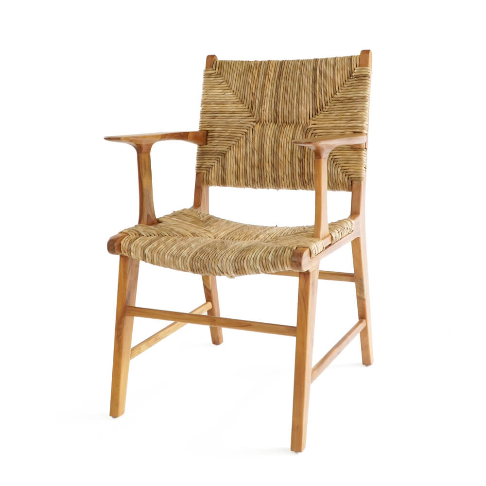 Bali Furniture – Thomas Dining Armchair Without Cushion