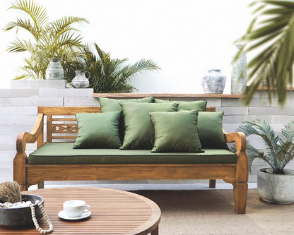 Bali Furniture – Java Daybed With Green Cushion Set- Kd – The Java Daybed With Green Cushion Set- 
