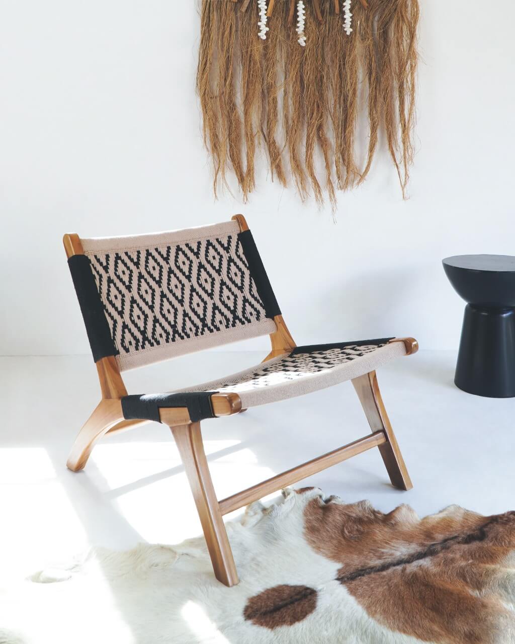 Christophoras Lazy Chair Without Cushion – Set of 2