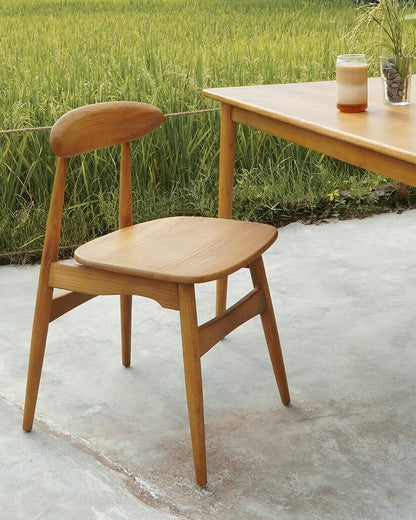 Bali Furniture – Lucio Dining Chair Without Cushon – The Lucio Dining Chair Without Cushon of