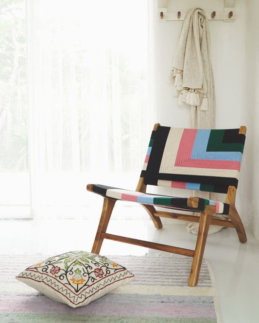 Catania Multi Color Chair Without Cushion