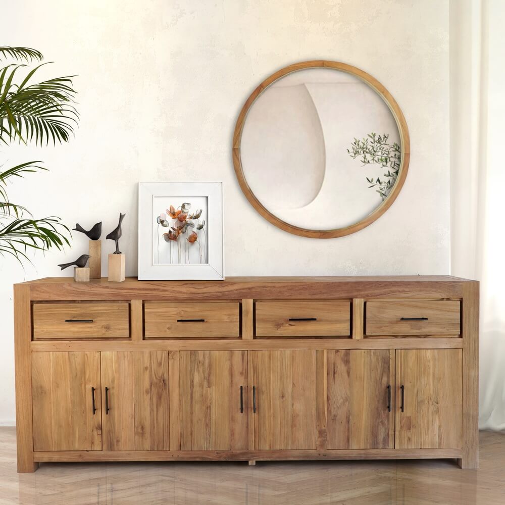 Grayson Buffet With 4 Drawers & 3 Double Doors