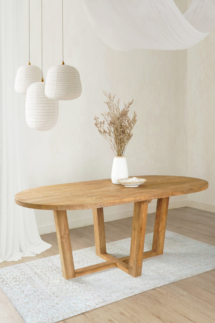 Bali Furniture – Benjamin Oval Dining Table – The Benjamin Oval Dining Table introduce