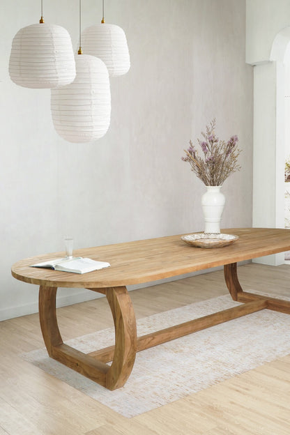Bali Furniture – Abraham Dining Table – The Abraham Dining Table brings warmth, 