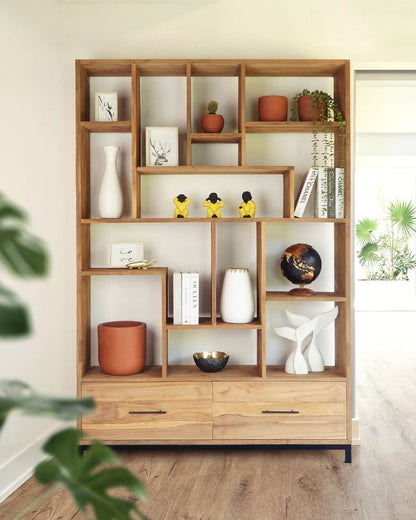 Bali Furniture – Andrea Bookshelf 2 Drawers – The Andrea Bookshelf 2 Drawers offers a 