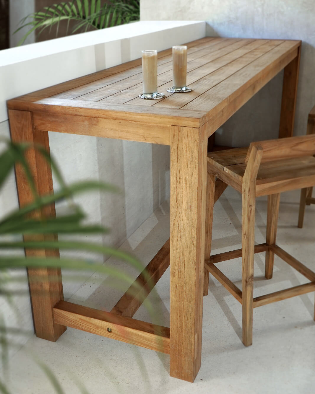 Dante Bar Table Without Glass Top