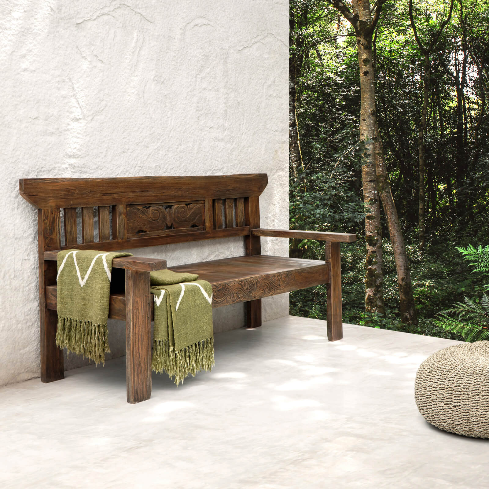 Bali Furniture – Madura Bench Without Cushion