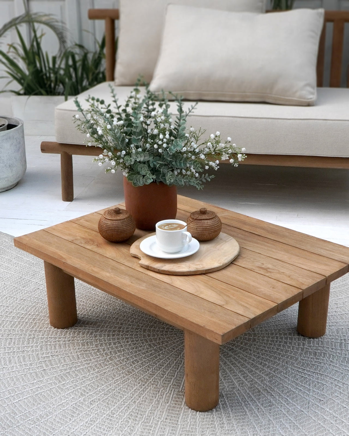 Kedoya living set by BaliSouk – boho furniture made in Bali