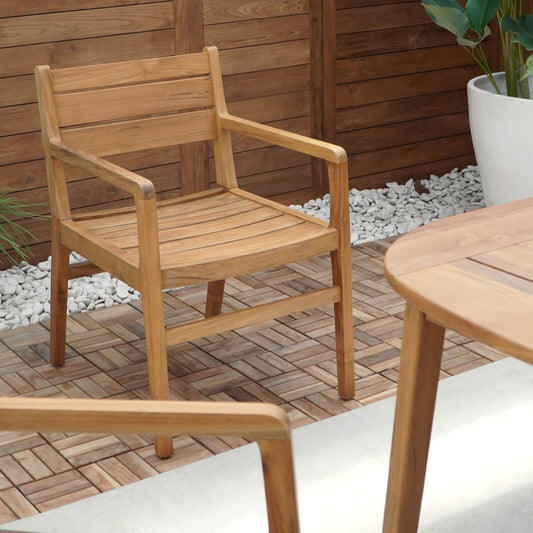 Bali Furniture – Mamiri Armchair Without Cushion – The Mamiri Armchair Without Cushion adds