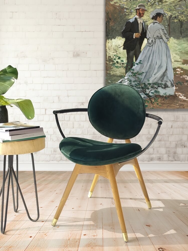 Bali Furniture – Leonardo Armchair – The Leonardo Armchair offers a calm, col