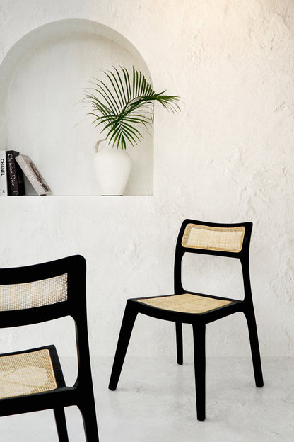 Bali Furniture – Stefano Dining Chair Without Cushion – The Stefano Dining Chair Without Cushion