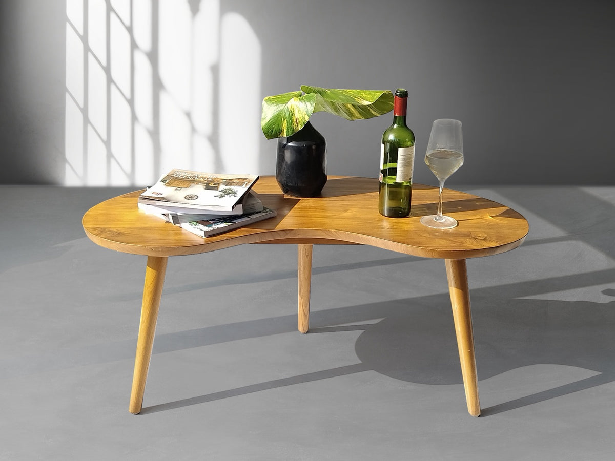 Salinas coffee table in natural materials – handmade boho furniture from Bali