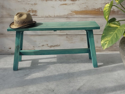 Mahogany bench – Ranch – boho furniture handmade in Bali by BaliSouk