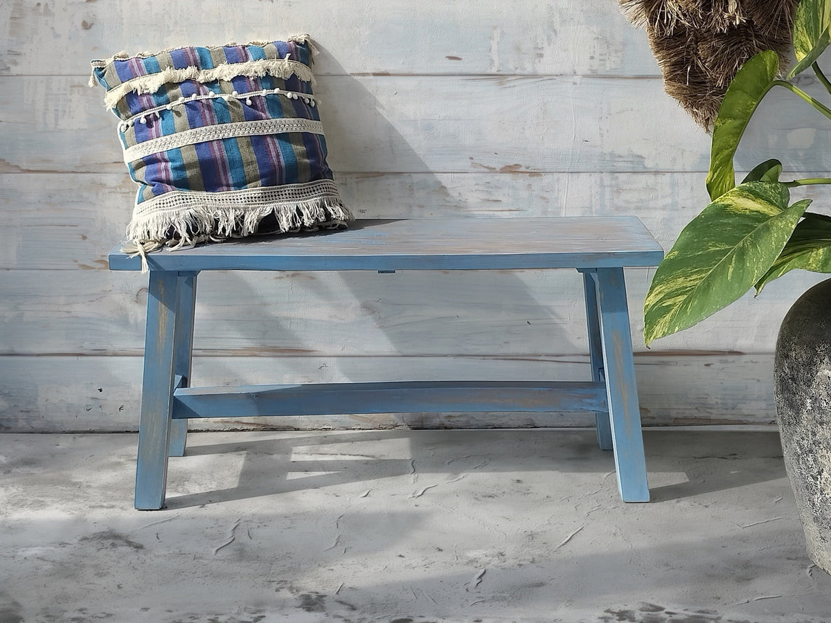 Ranch bench by BaliSouk – boho furniture made in Bali