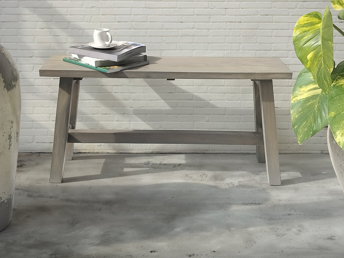 Mahogany bench – Ranch, natural natural materials in boho style