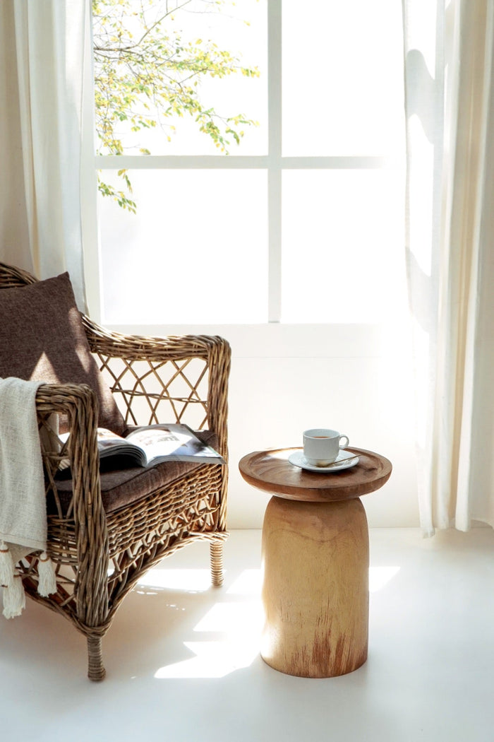 Bali Furniture – Gerry Side Table – The Gerry Side Table introduces an effor