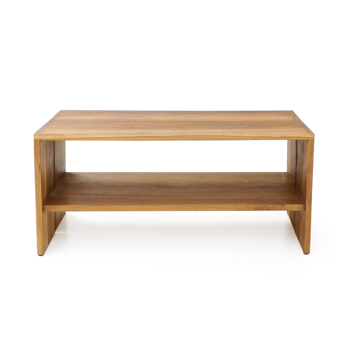 Teak coffee table Grevena – handmade in Bali, boho style