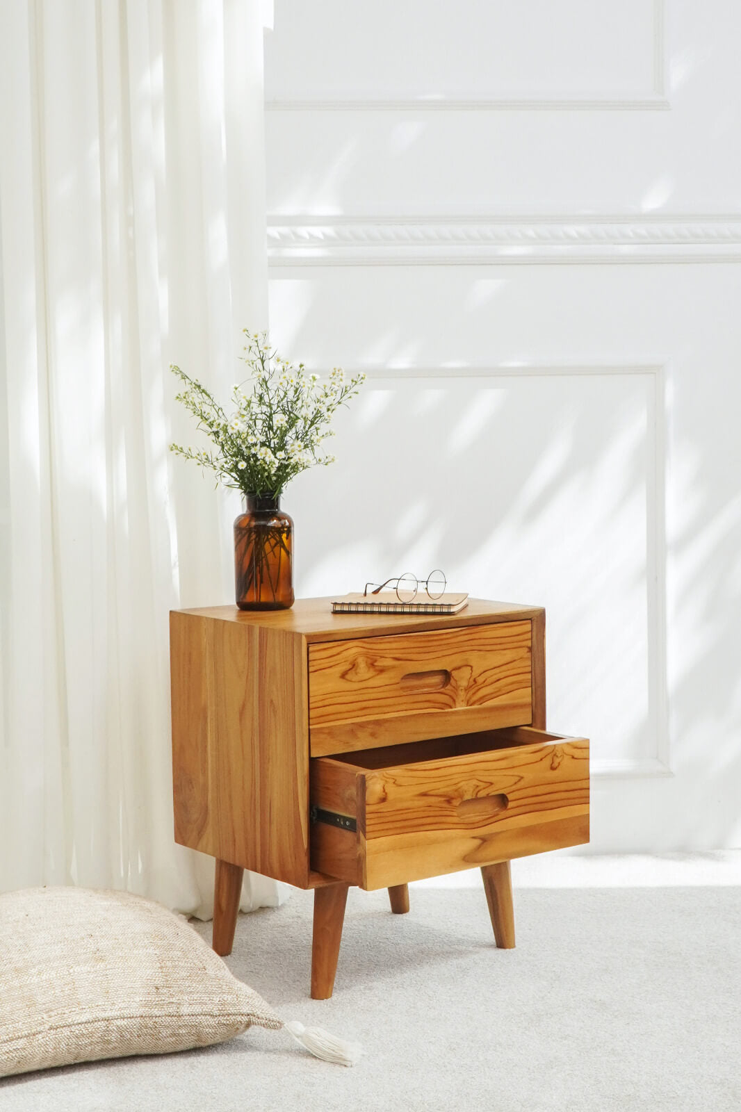 Asmund Night Table Two Drawers