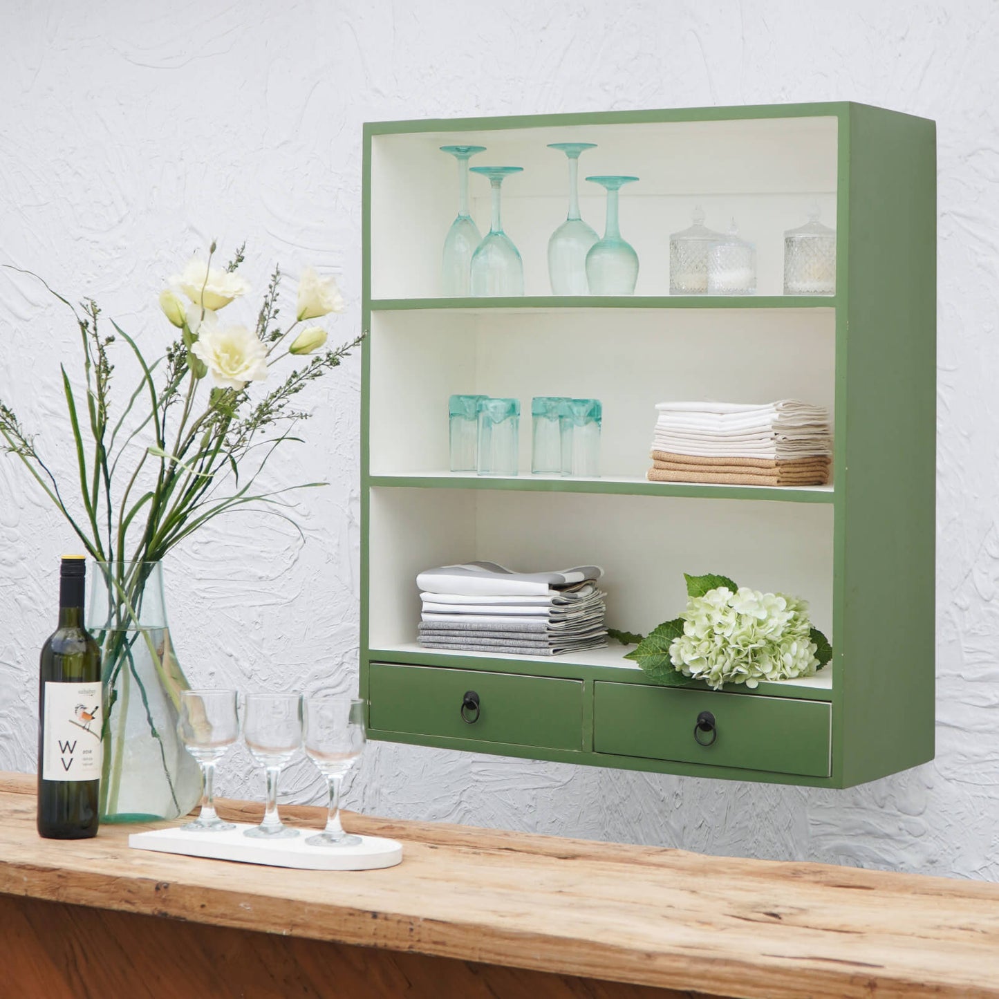 Barra Hanging Cabinet With  2 Drawers 