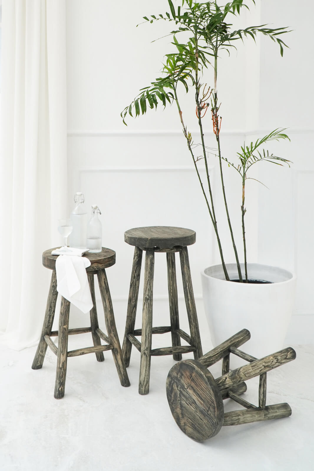 Kansas Bar Stool Black – Set of 2
