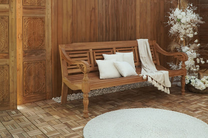 Bali Furniture – Menteng Bench Three Seaters Without Cushion