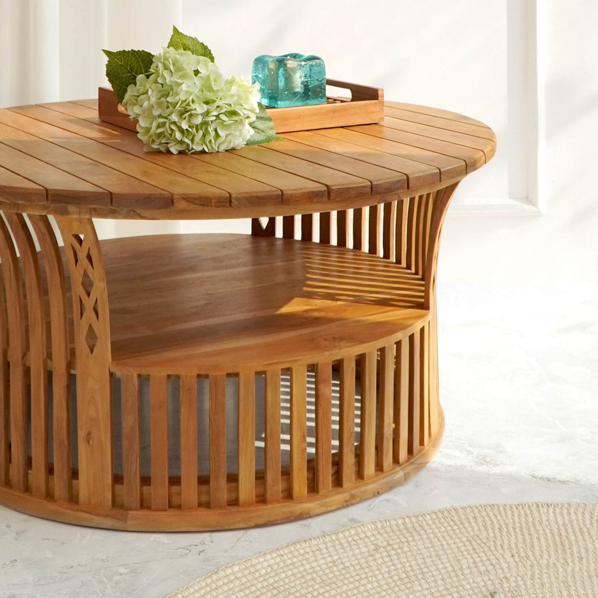 Piccadilly Coffee Table Without Glass Top Medium